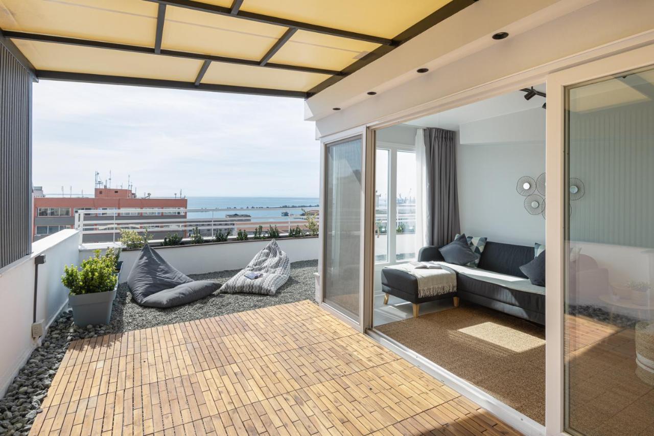 Апартаменты Port De L'Eau Roof Garden Салоники Экстерьер фото